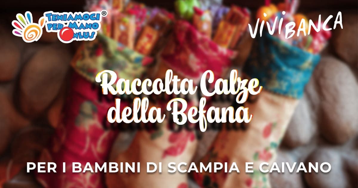 Raccolta Calze della Befana con ViviBanca a Napoli