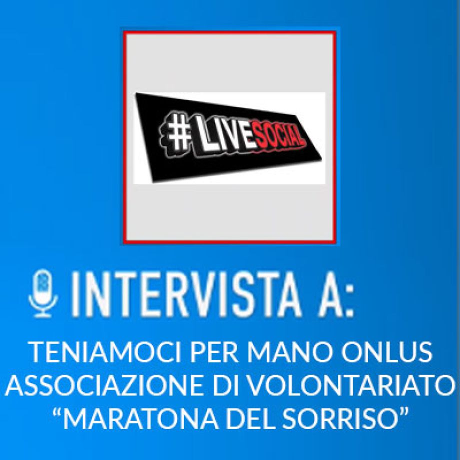 Intervista Roberta Tondelli su Live Social