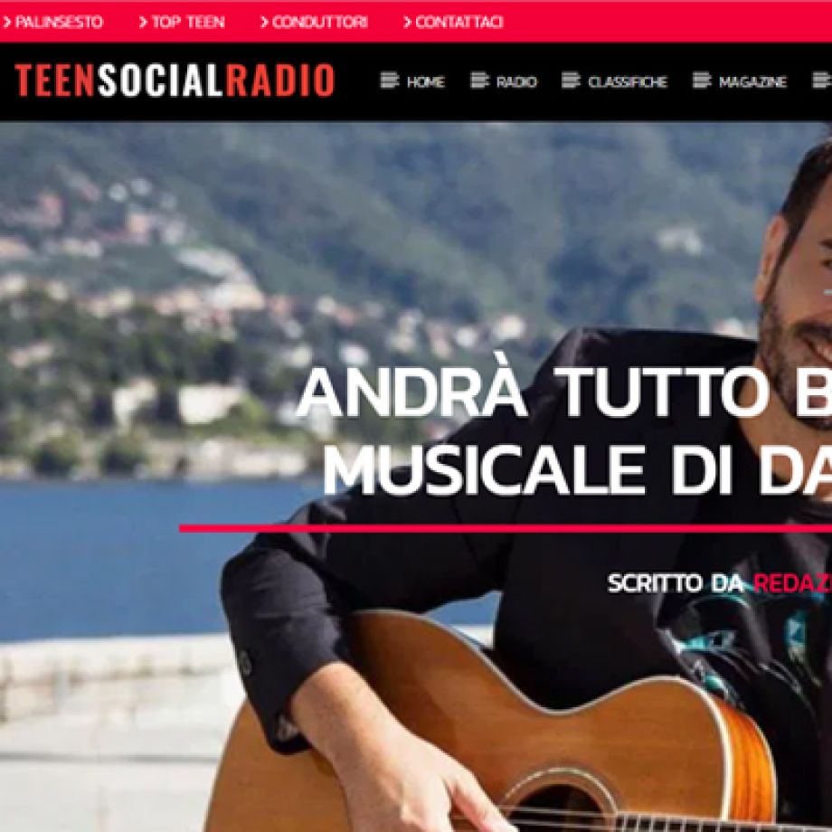 Andrà tutto bene il progetto musicale di Davide De Marinis