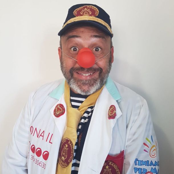 Rosario iringione responsabile clownterapia Sud Italia