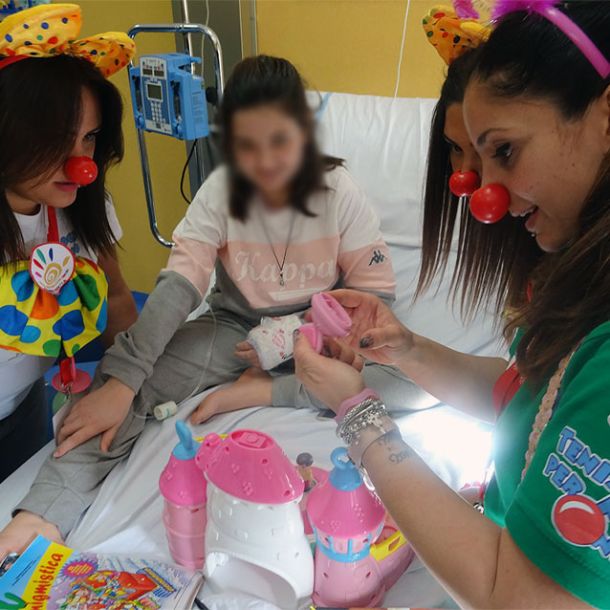 Raccolta giocattoli per i bambini in ospedale