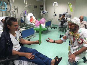 Clownterapia Reparto Oncologico Ospedale Pagani di Tortora