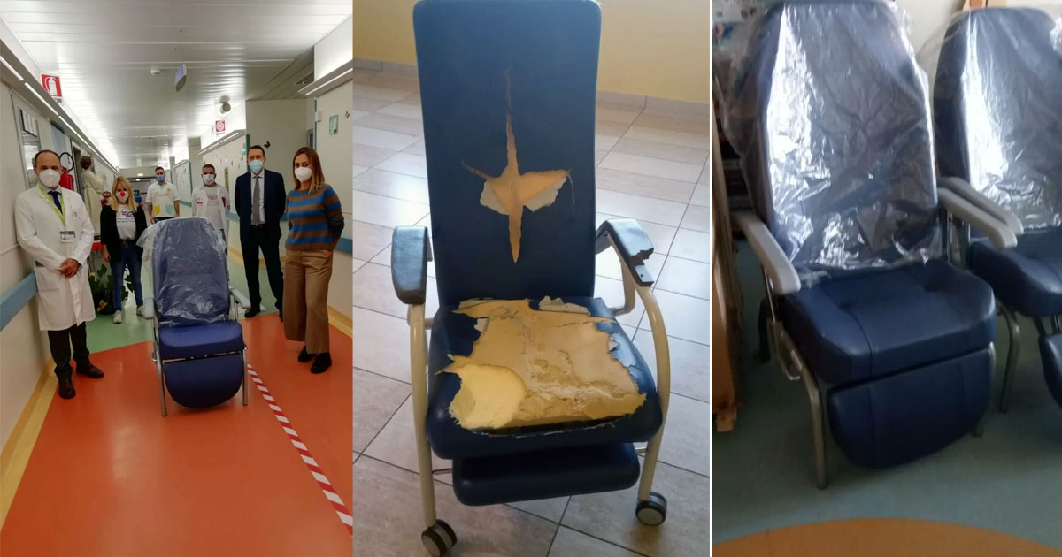 Clownterapia: le Poltrone del Sorriso della Teniamoci per Mano