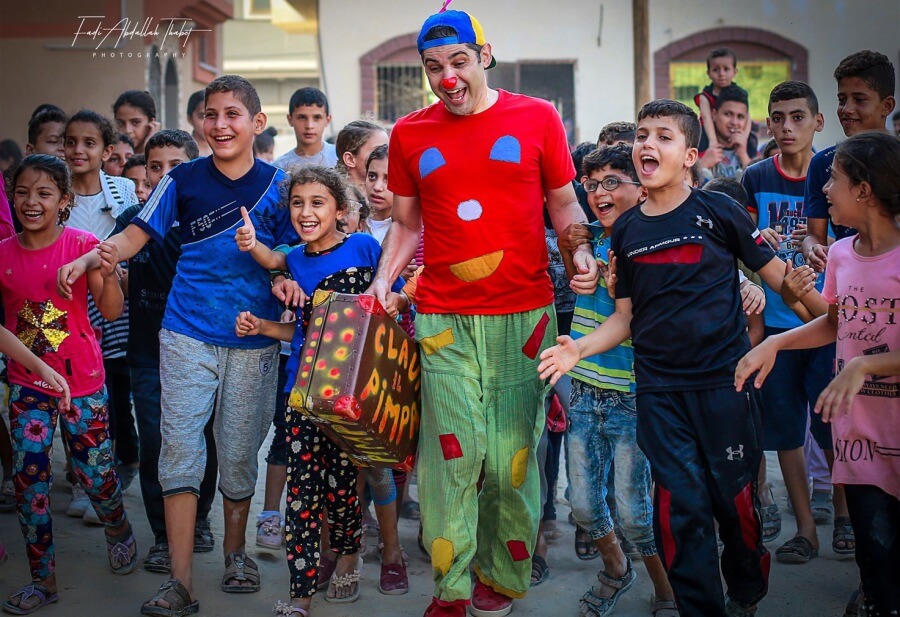 Gocce di pace Teniamoci Per Mano APS per Claun Il Pimpa