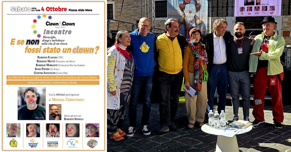 Teniamoci per Mano APS al Clown&Clown Festival di Monte San Giusto