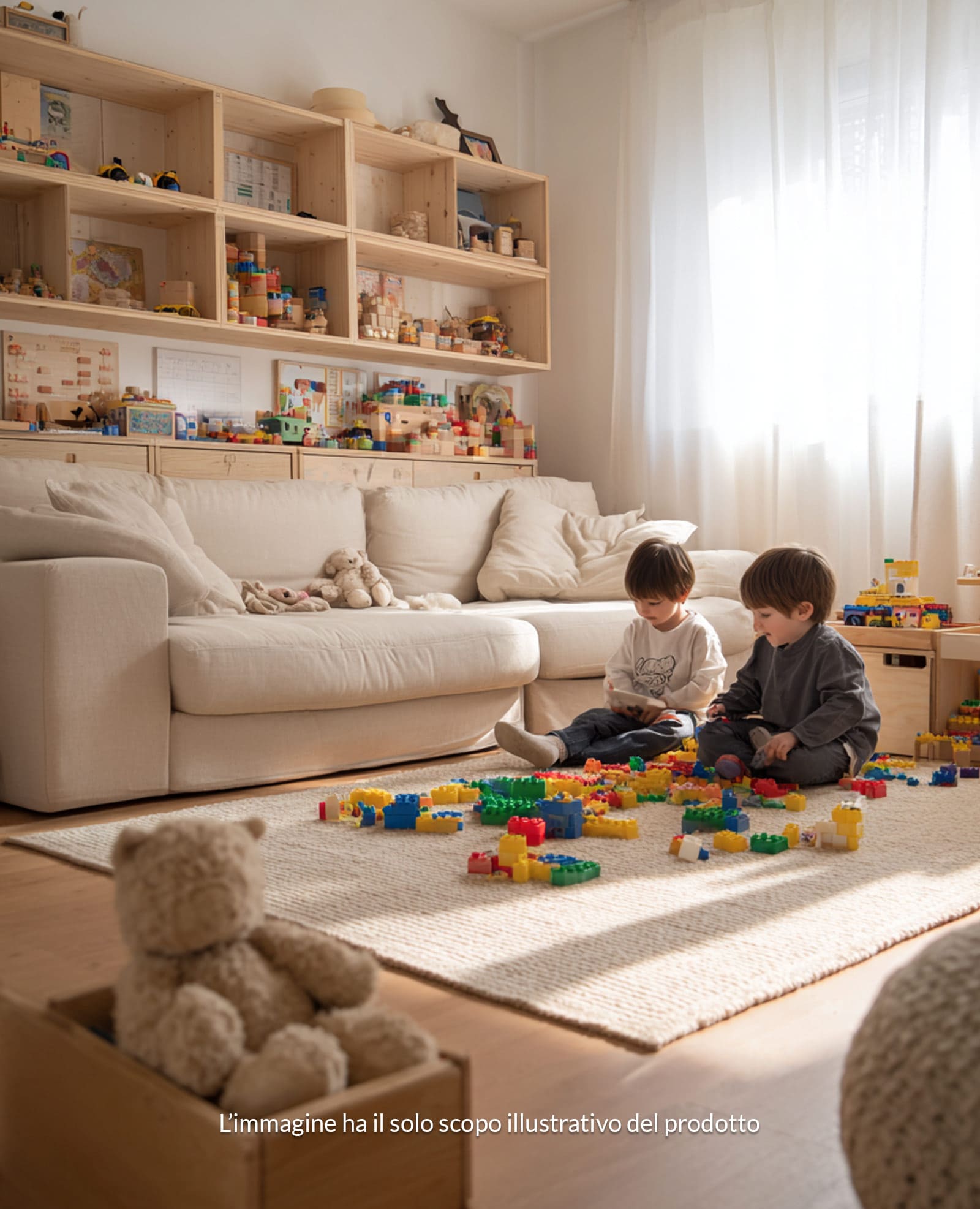 Donazione per armadietto e divano solidale Teniamoci Per Mano APS