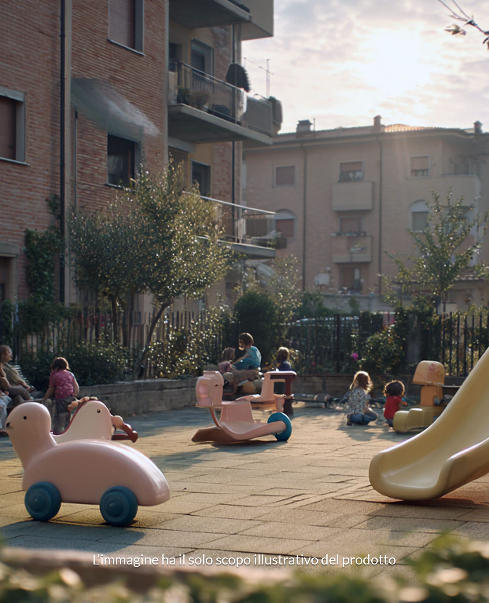 Donazionne Giostrine inclusive per casa famiglia ad Avellino