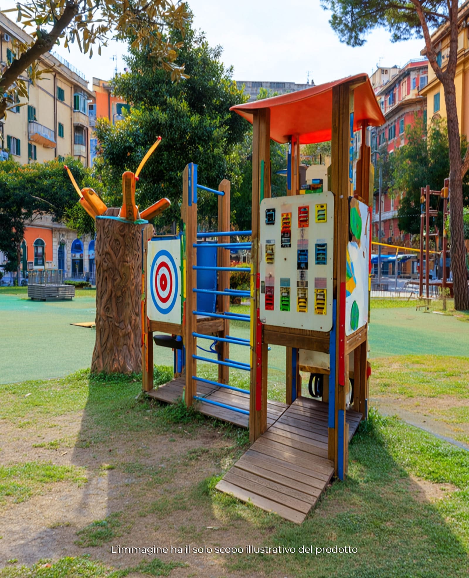 Donazione Giostrina solidale Distretto provincia di Firenze Teniamoci Per Mano APS