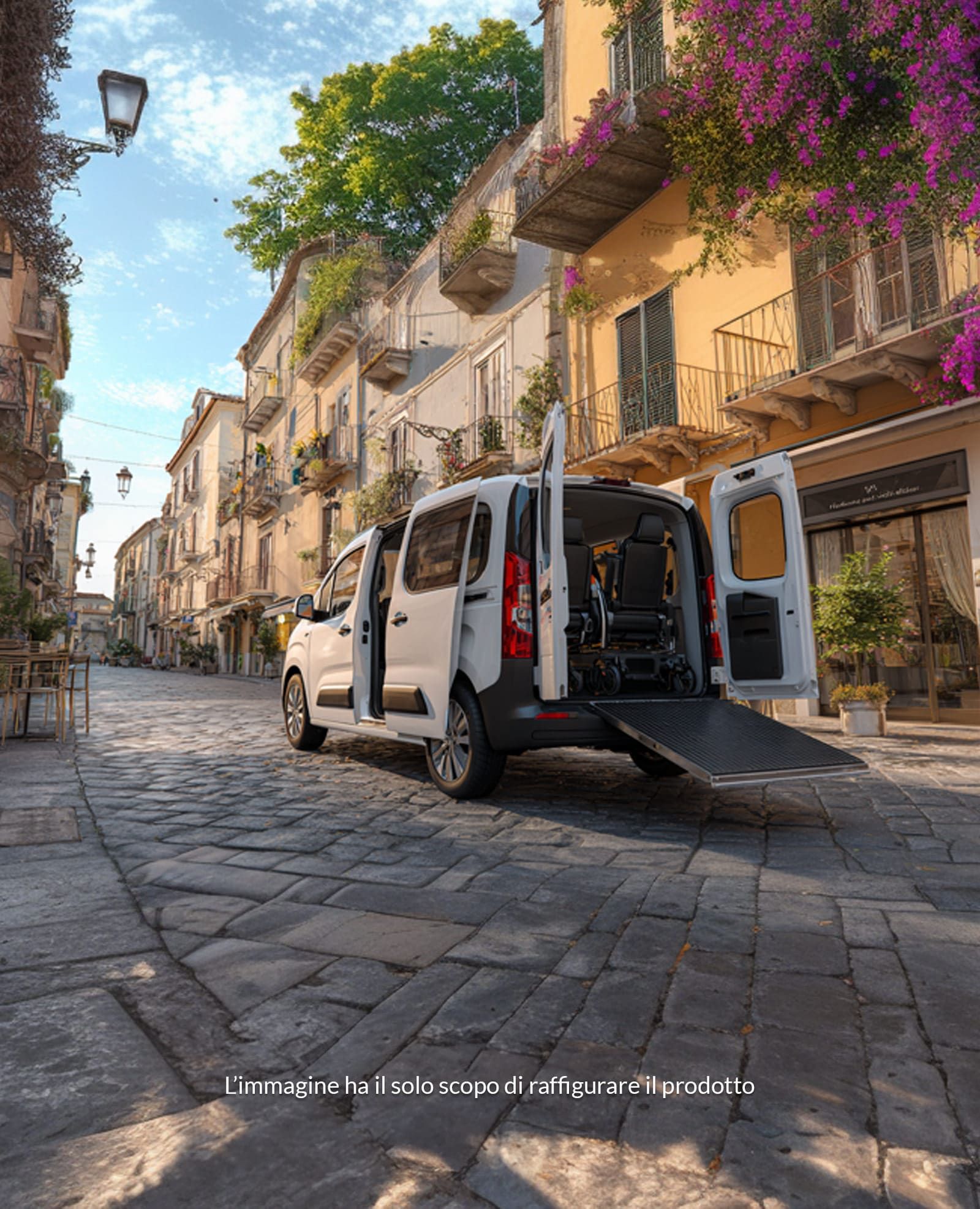 Donazione per Pulmino Solidale per disabili e anziani Teniamoci Per Mano APS