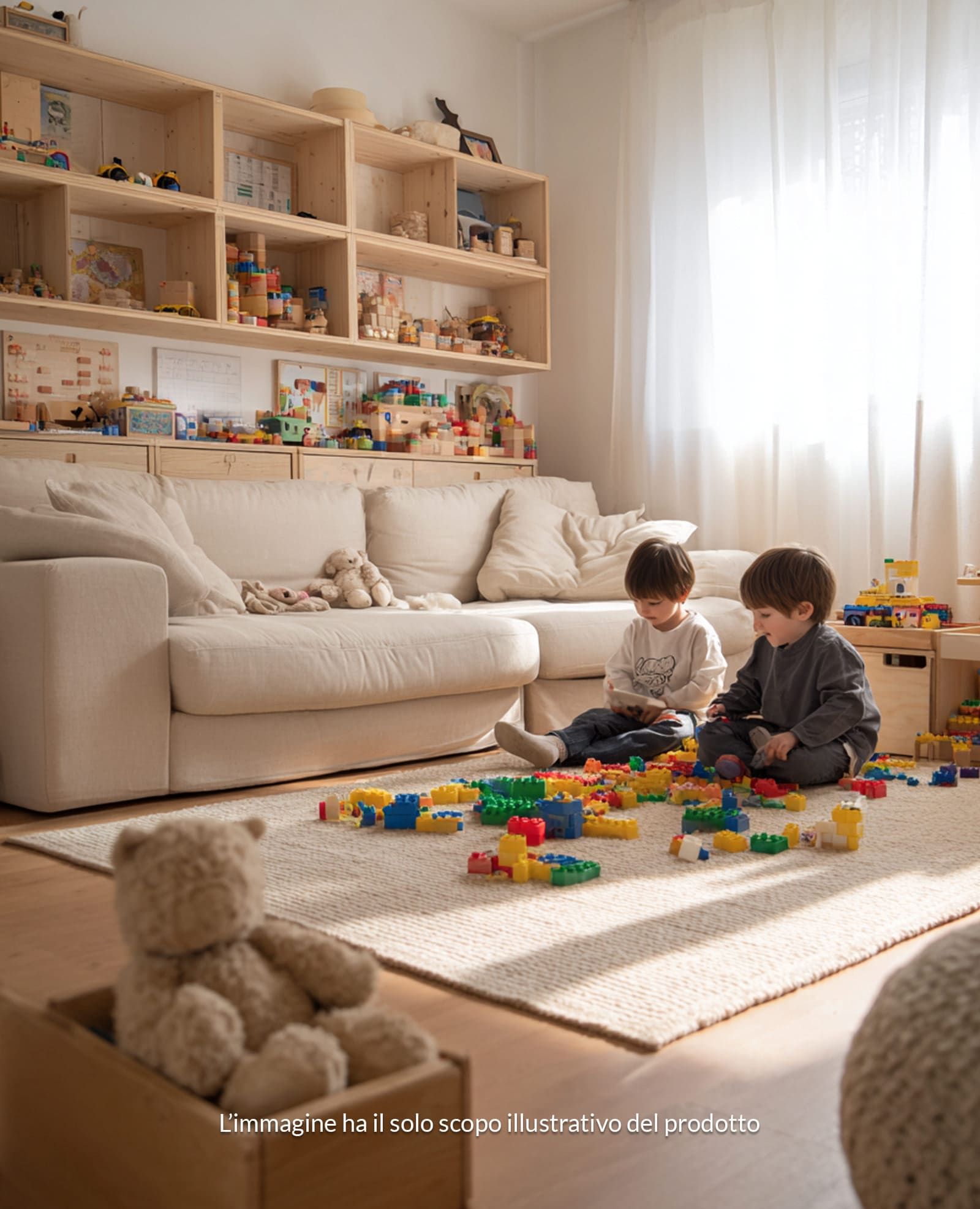 Donazione per armadietto e divano solidale Teniamoci Per Mano APS